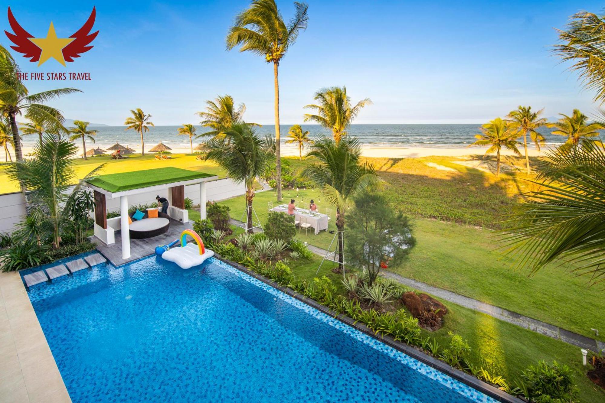 The Five Villas 8 Bedrooms Beachfront - K3 Da Nang Exterior foto
