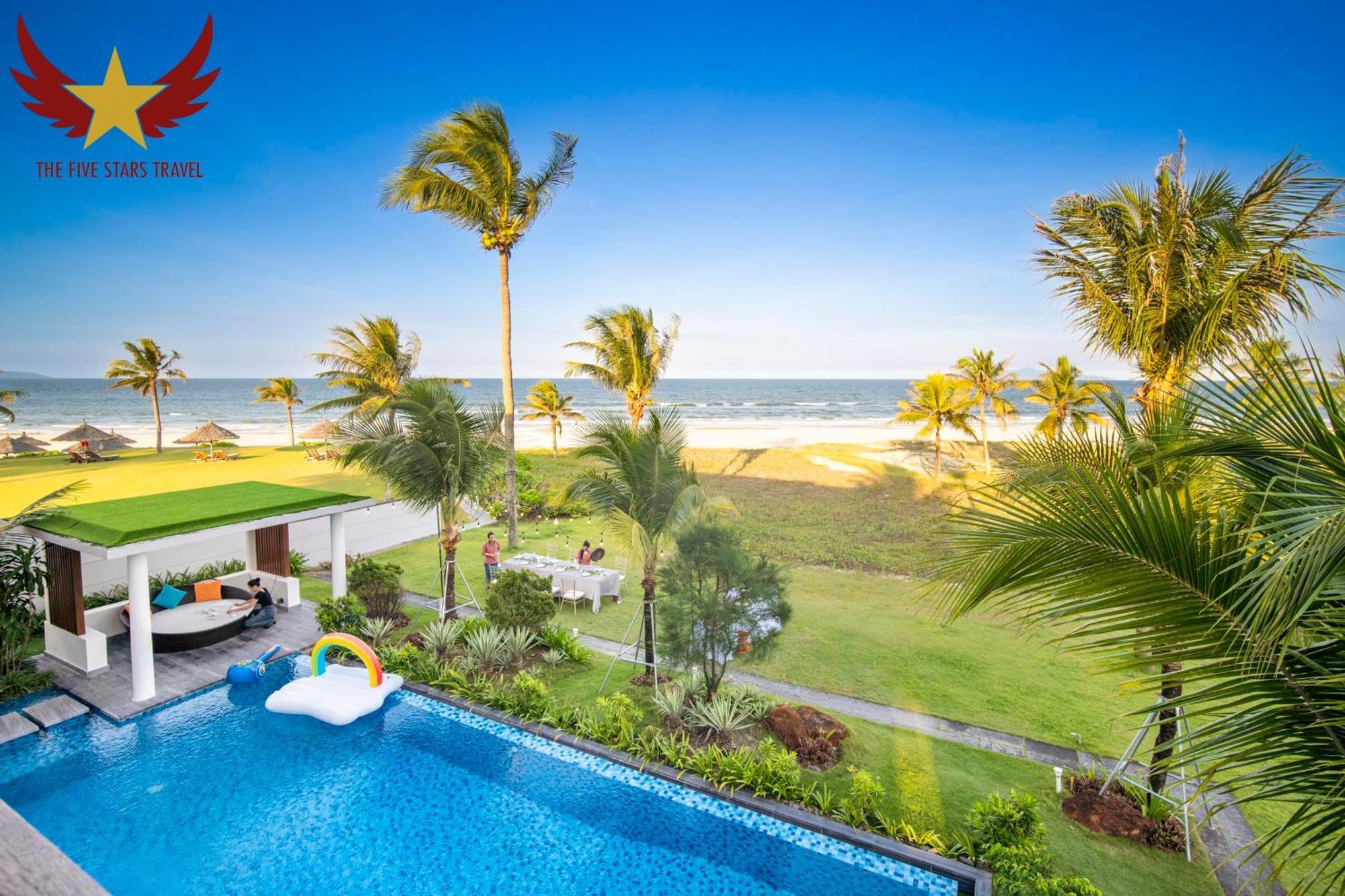 The Five Villas 8 Bedrooms Beachfront - K3 Da Nang Exterior foto