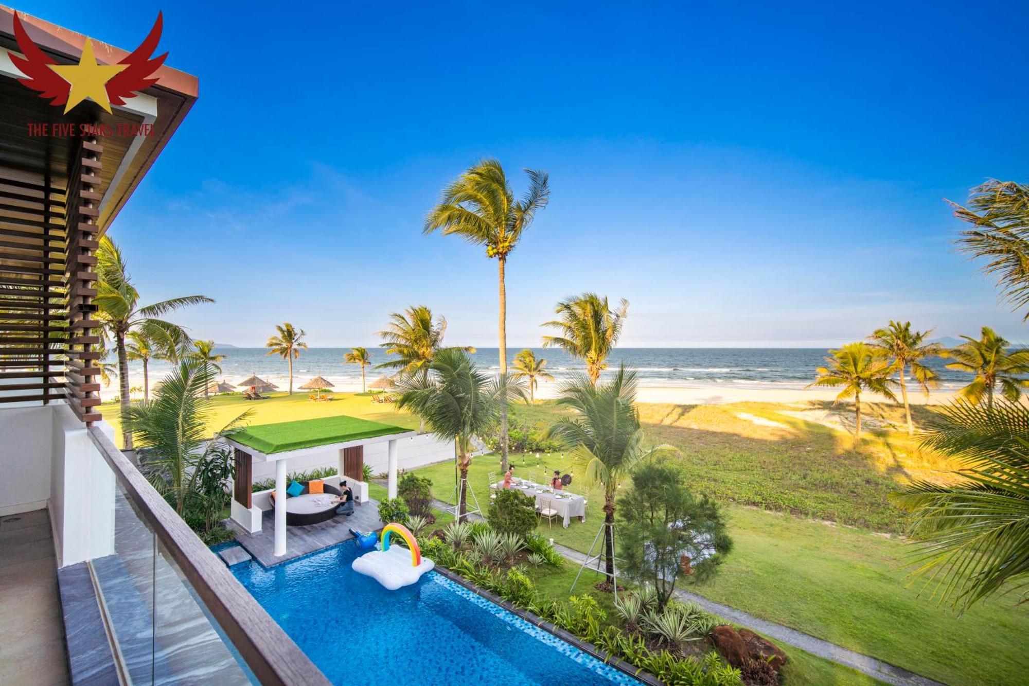 The Five Villas 8 Bedrooms Beachfront - K3 Da Nang Exterior foto