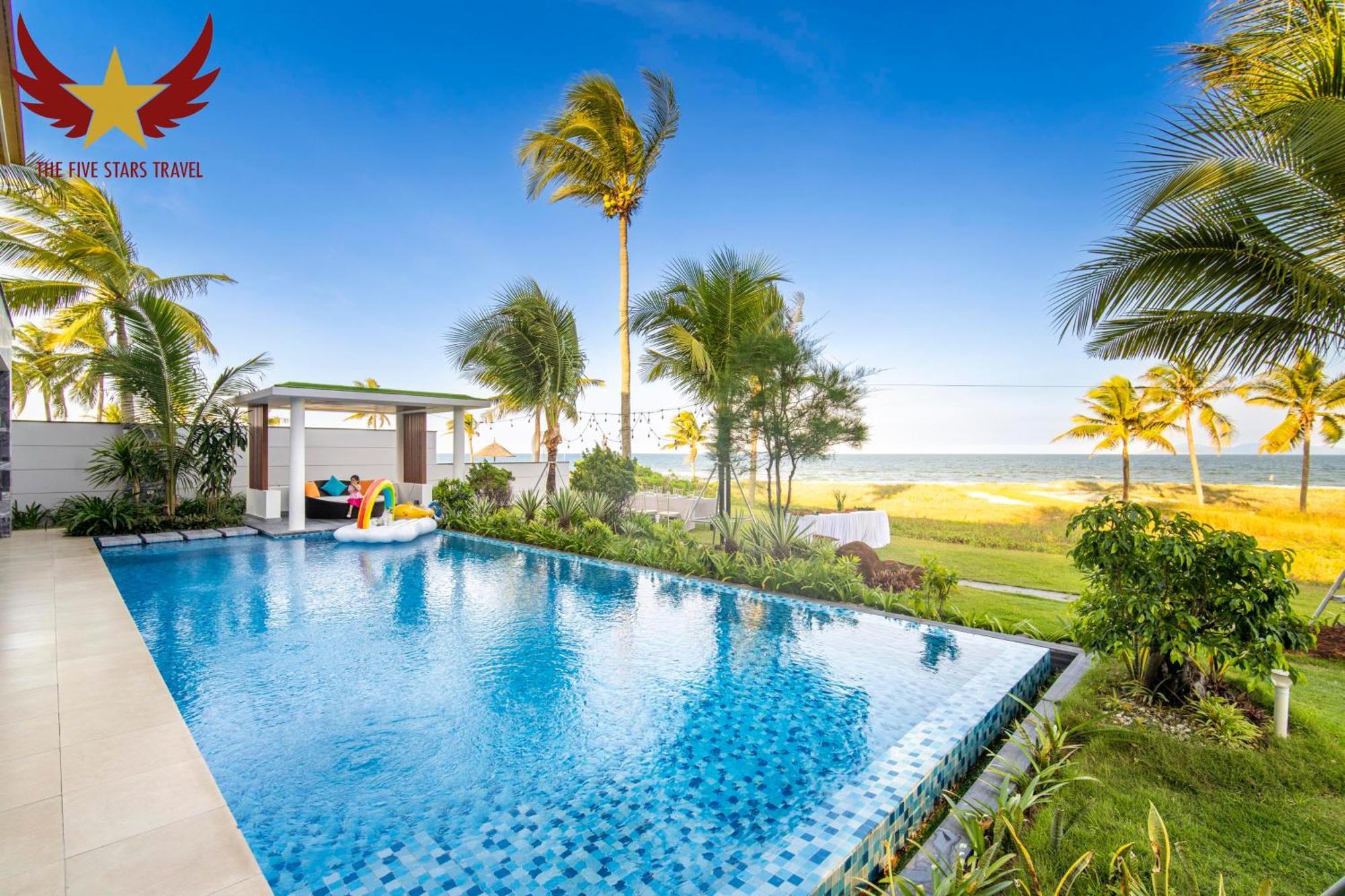 The Five Villas 8 Bedrooms Beachfront - K3 Da Nang Exterior foto